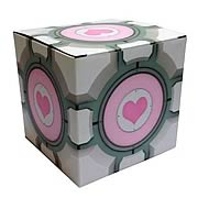 Portal 2 Companion Cube Gift Box